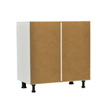 Кухонный модуль напольный, 80х60х85, Валенсия, 2 двери со столешницей, белый, Dipriz