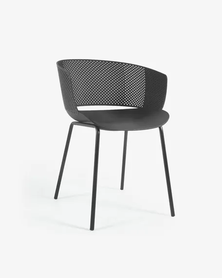 Стул Yeray черный | La Forma | Испания | Купить в Hallberg.ru