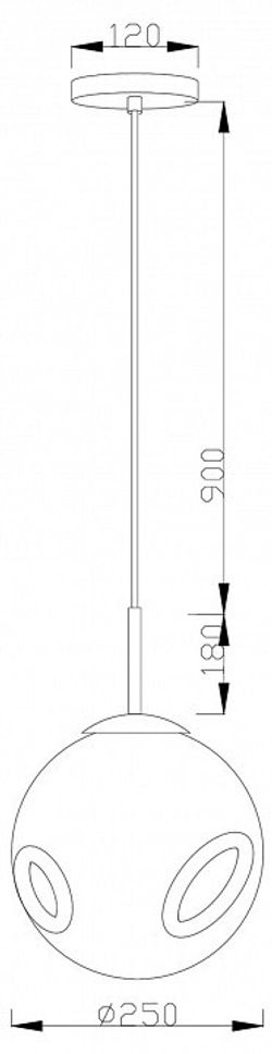 Подвесной светильник Moderli Amo V11521-1P