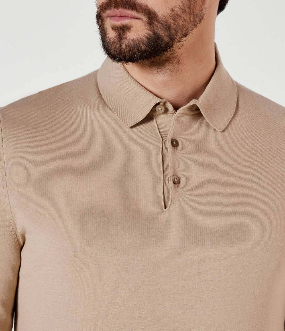 Поло Gemello-P BOSS BLACK - бежевый(50506025)