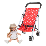 Коляска для кукол сидячая, пакет 894A