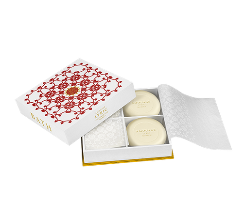 Amouage Lyric woman soap 4x50гр