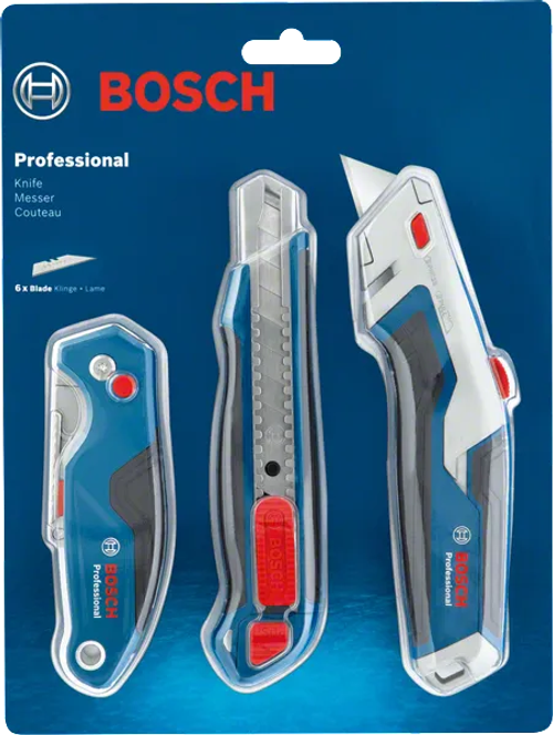 Набор ножей универсальных BOSCH 1600A027M4