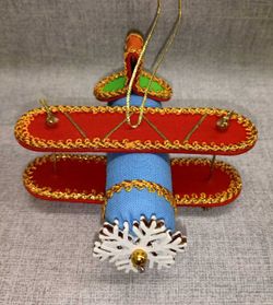 Ёлочная игрушка Самолётик