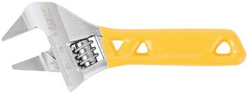 Ключ разводной "Ультра", CrV, укороченный, обточен. узкие губки, шкала, экстра увелич.захват 140 мм ( 30 мм )