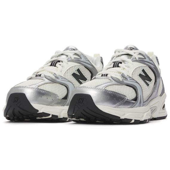 New Balance NB 530 Беговые кроссовки Низкие Серебристый / Черный Унисекс