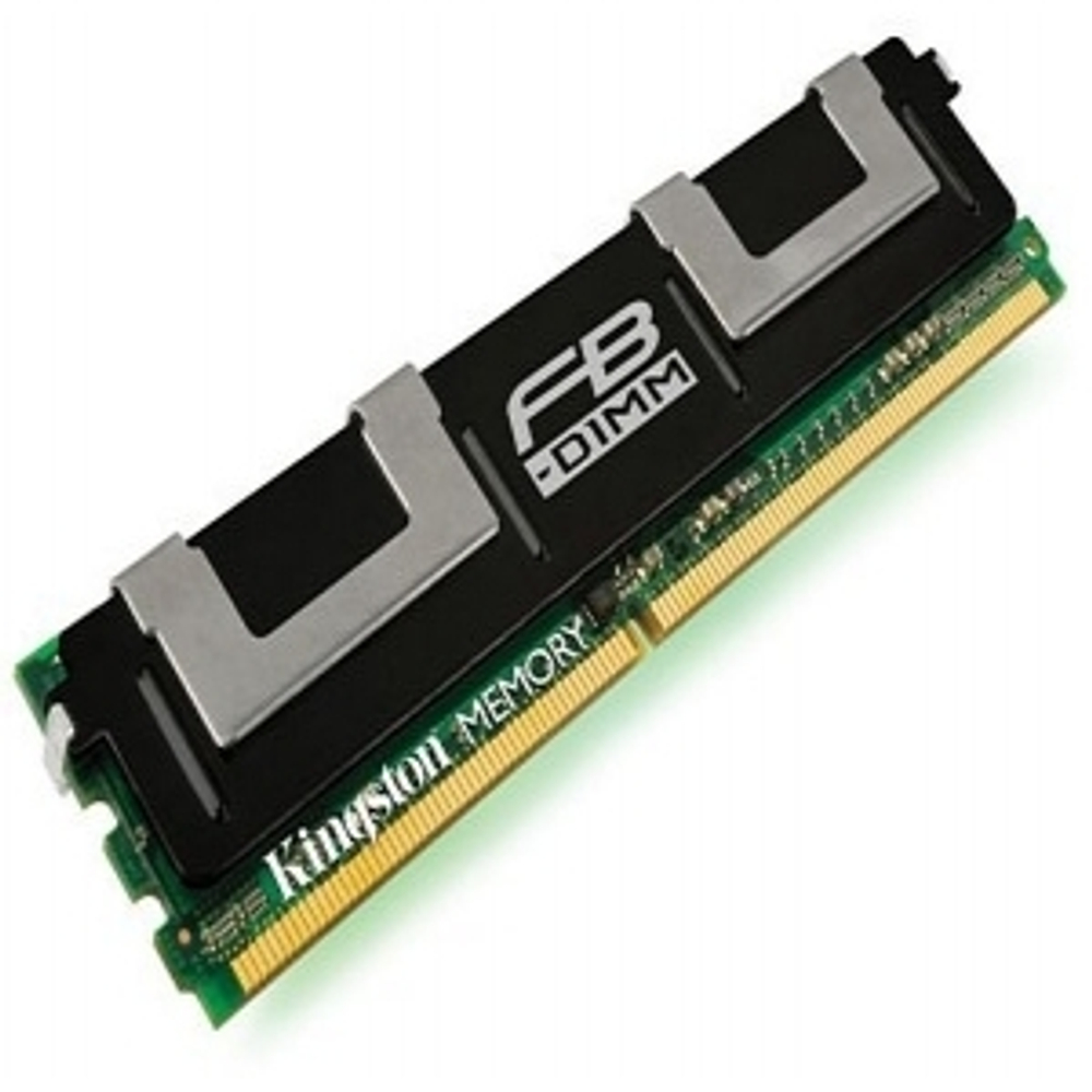 Серверная оперативная память FB-DIMM DDR2 2Gb, 667Mhz, Kingston, ECC, REG, CL5, 1.8V (KVR667D2D8F5/2G)