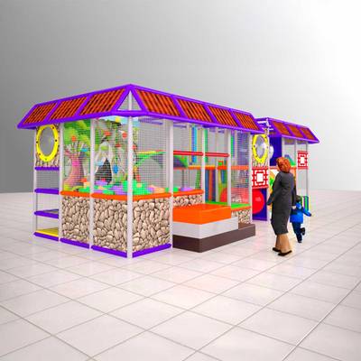 Детский игровой лабиринт «Смешные повороты»