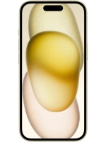 Смартфон Apple iPhone 15 128 ГБ; nanoSIM+eSIM; желтый