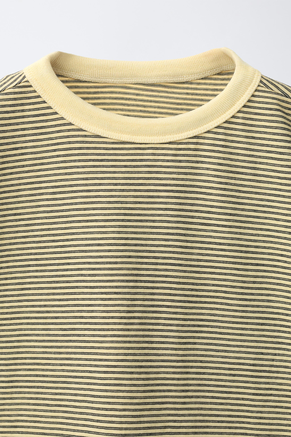 ZARA ФУТБОЛКА В ПОЛОСКУ, ЖЕЛТЫЙ