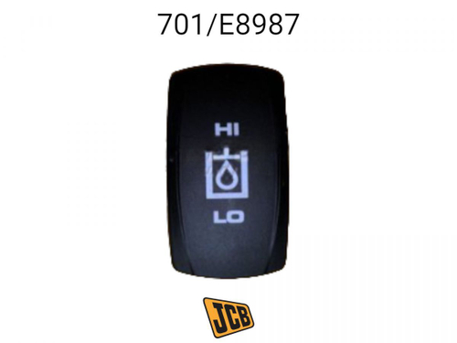 Клавиша переключателя JCB 701/58837, 701-58837, 70158837