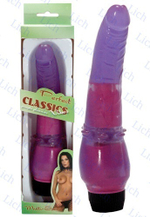 Фиолетовый вибромассажер