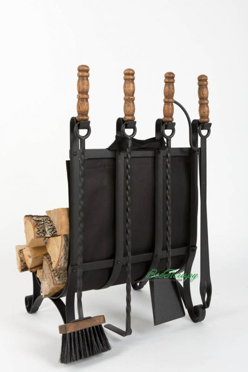Каминный набор Лондон с сумкой под дрова