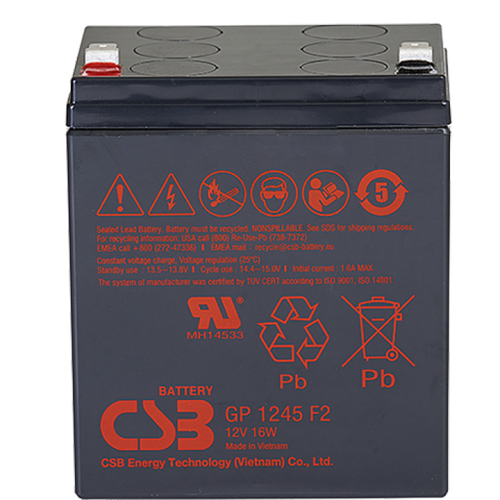 Аккумулятор CSB GP 1245 F2 (16W)
