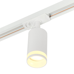 Трековый однофазный светильник 12W 220V MyFar Edging MT0121-GU10-W