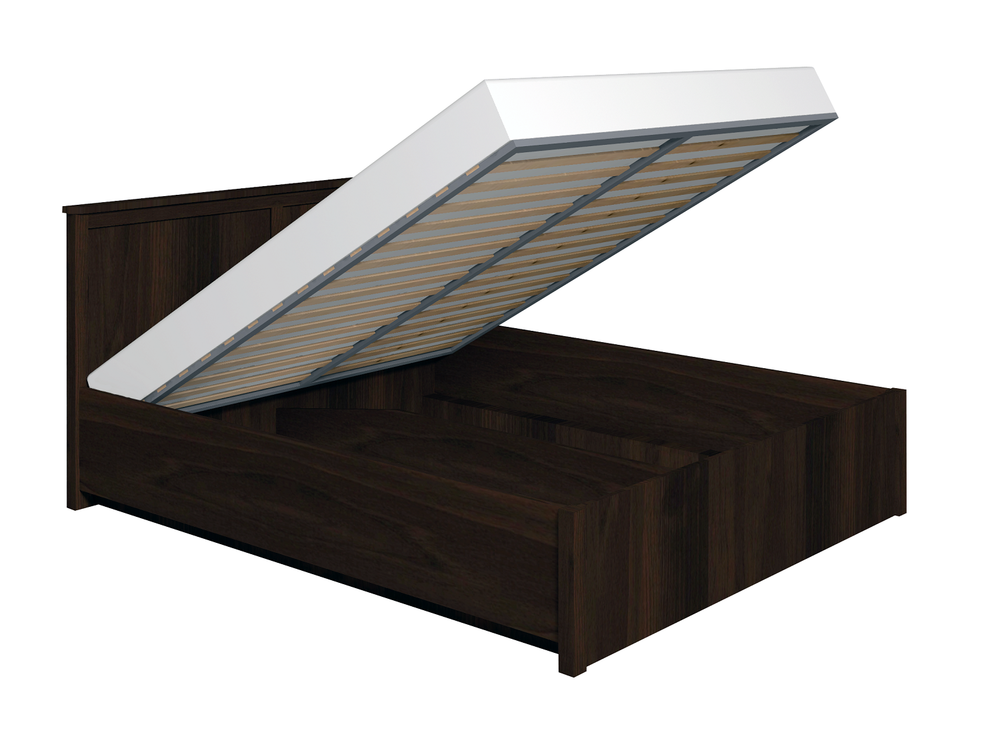 Кровать с подъемным механизмом Sherlock 42.2 160х200, орех