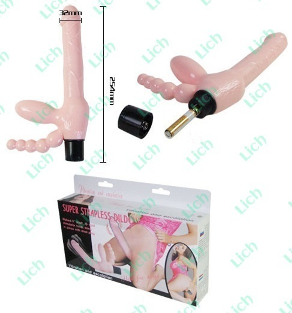 Вибратор с анальной и вагинальной стимуляцией