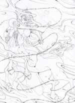 Раскраска Корейская мифология. Раскрашиваем сказки и легенды народов мира