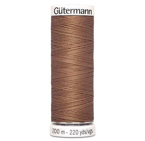 Нить Sew-All 200 м, Gutermann, 444 т.бежево-розовый