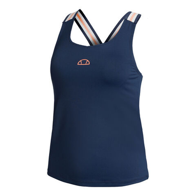 Женская теннисная майка Ellesse Samprini Tank Top Women - Dark Blue, Multicoloured