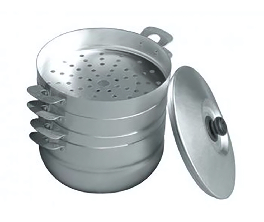 Мантоварка алюминиевая 4,5 л КАСКАД с 3-мя дисками