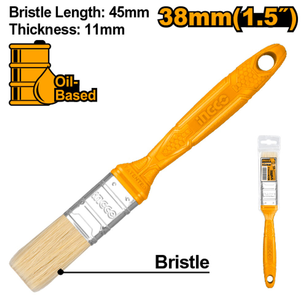 Кисть плоская 38 мм