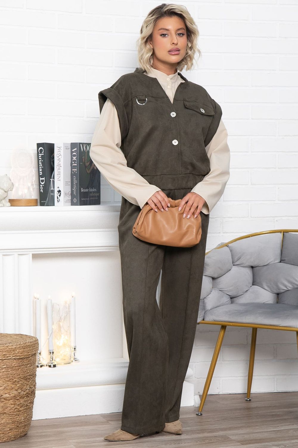 Брюки Лукас (зеленые) Б15032-39М LT Collection