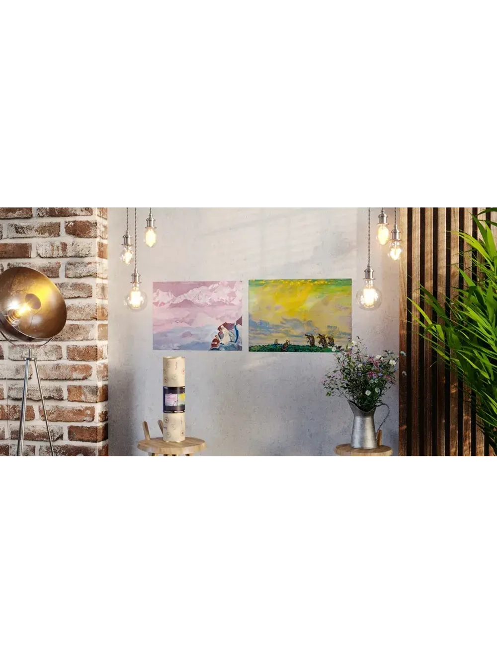 Картины-наклейки на стену для декора интерьерные №532