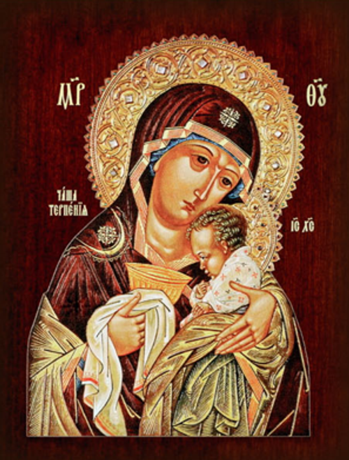 Пресвятая Богородица, Чаша Терпения