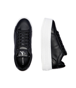 Кожаные кроссовки CALVIN KLEIN JEANS - черный(YW0YW01589)