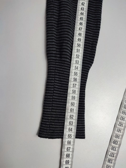 Платье ZARA трикотажное в полоску 44 размер