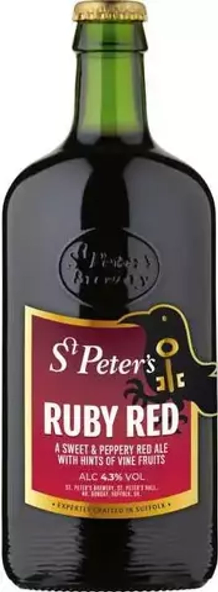 Пиво Сейнт Питерс Рубиновый Красный Эль / St. Peter's Ruby Red Ale 0.5 - стекло