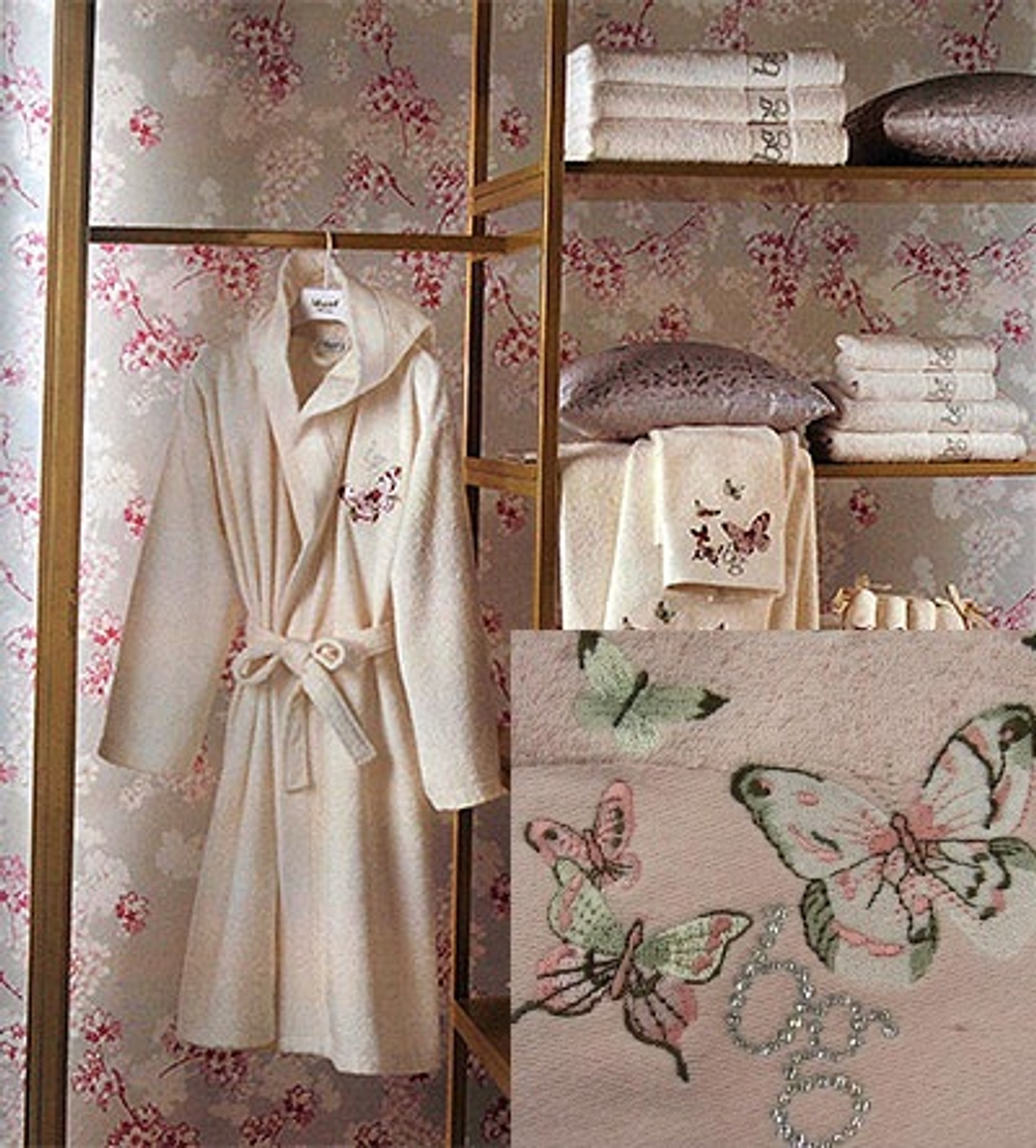 Халат женский махровый Blugirl Castadiva розовый