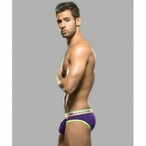 Мужские трусы брифы фиолетовые Andrew Christian Teaser Brief Violet