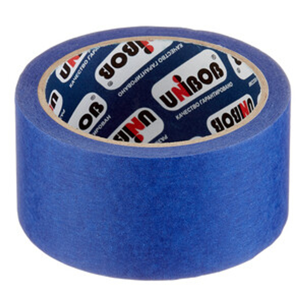 Скотч Unibob 50мм*25м для наружных работ синий не оригинал