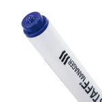 Маркер стираемый для белой доски на магните со стирателем, СИНИЙ, 3 мм, STAFF "Manager", 152004