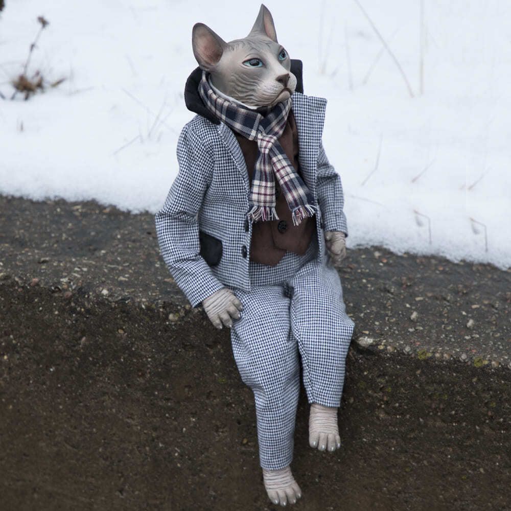 Кукла коллекционная Кот Пьер