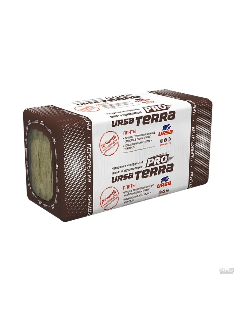 Утеплитель URSA 44 RN ТеплоСТАНДАРТ 1-6560-1220-100 мм (8 м2/0,80032м3)