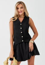 Юбка баллон мини