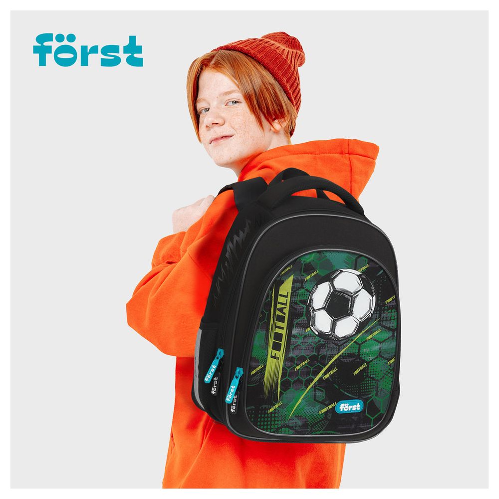 Ранец Forst F-Light Football team 36х27х15см, 2 отд., с анатомической спинкой