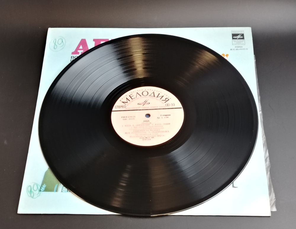 LP АББА - Альбом / ABBA - The Album. Виниловая пластинка 12 дюймов. Мелодия СССР 1978 год.