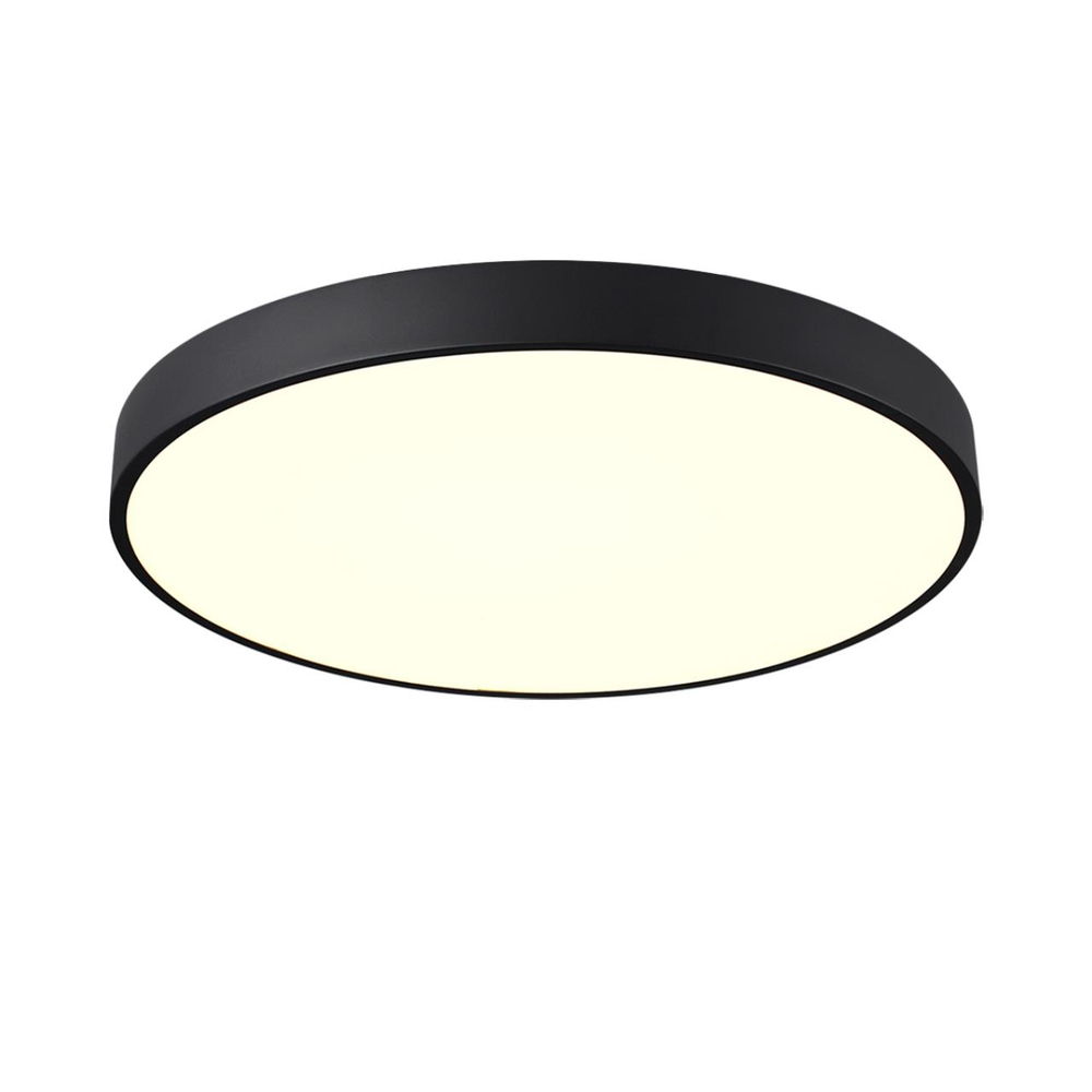 7758/70L MITRA LED SN 539 Светильник металл/акрил/черный LED (60Вт+10Вт) 4000K+4000K D600 IP20 подсветка QUASAR