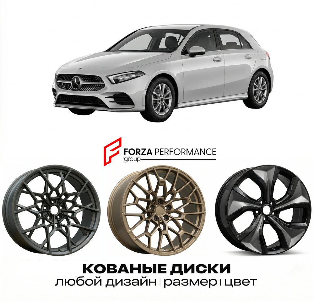 КОВАНЫЕ ДИСКИ для Mercedes-Benz A-Class W177/V177 Рестайлинг 2023-нв Мерседес-Бенц
