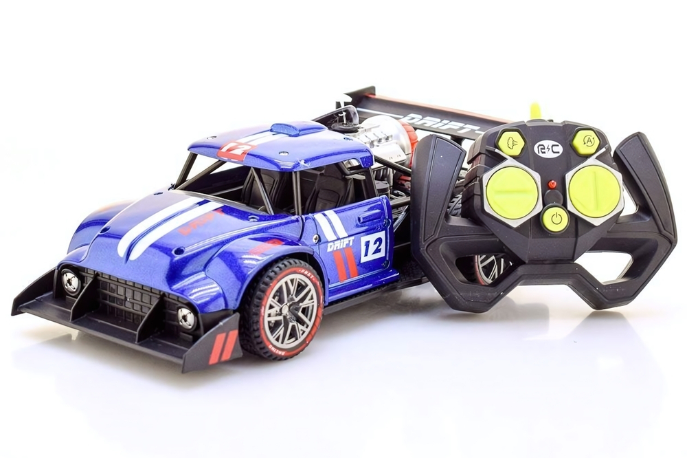 Машина металл., р/у "Спорткар", 1:16, свет, в коробке