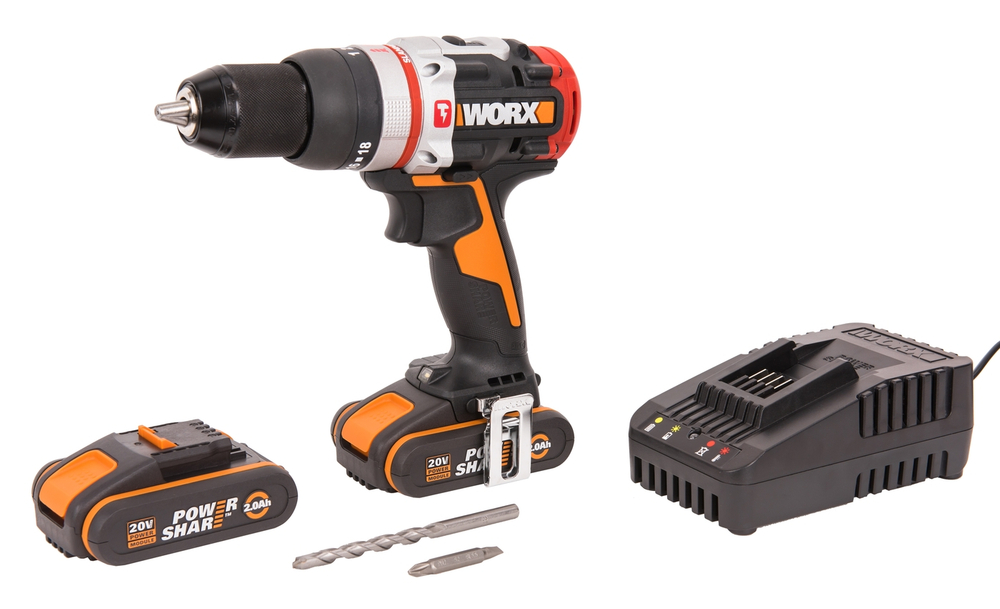 Дрель-шуруповерт ударная аккумуляторная WORX WX354