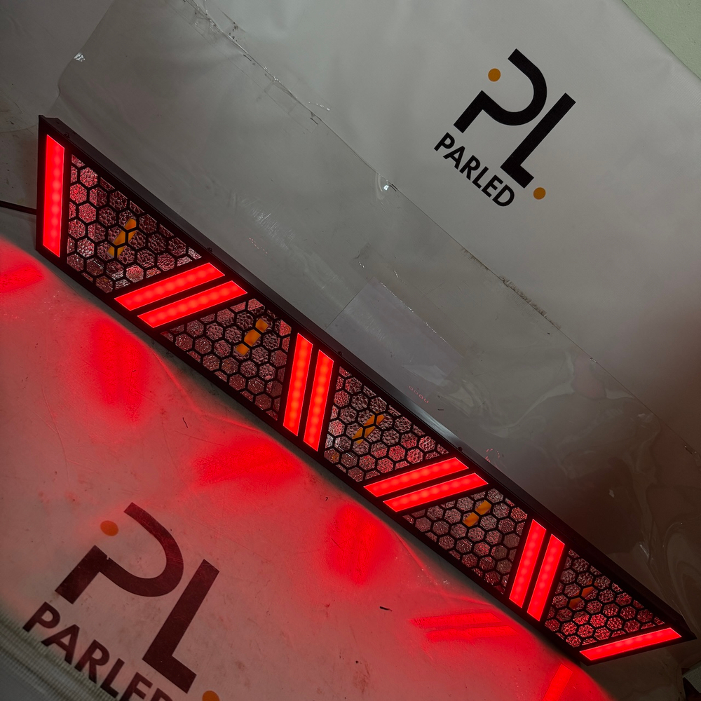 Линейный блайндер Retro Light (5*50w+90 RGB)