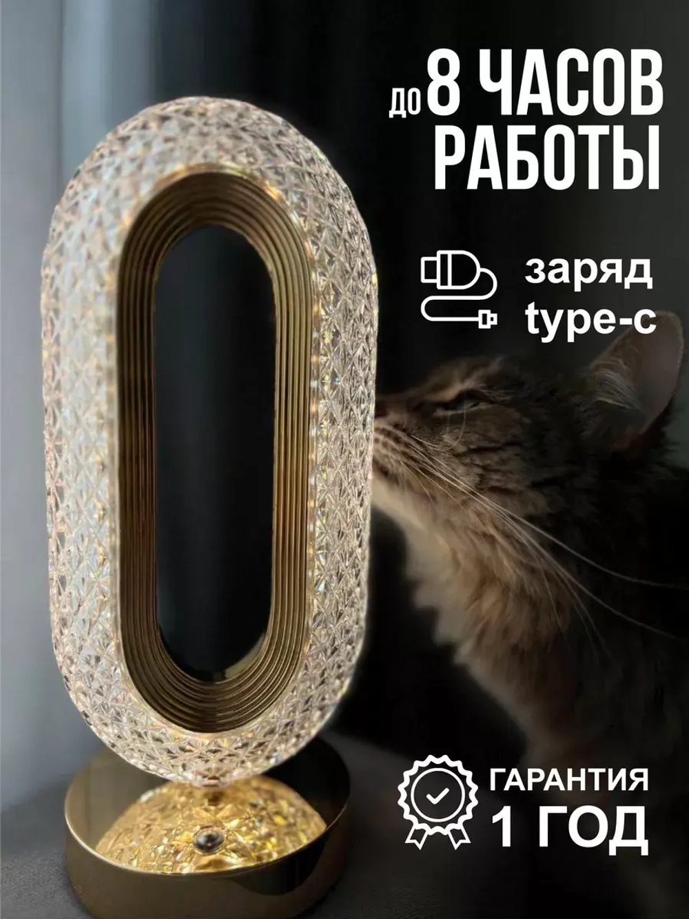 Светильник настольный для спальни