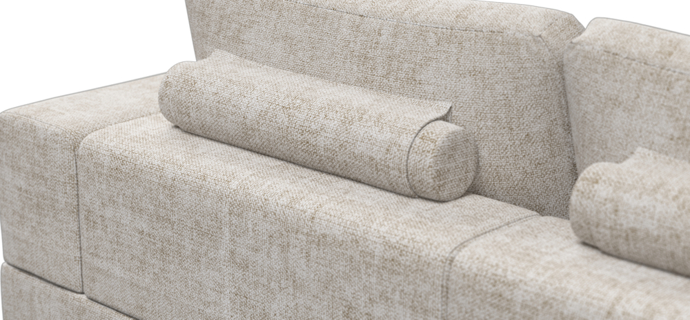 П-образный диван-кровать BOSS MODOOL шенилл IQ кварц