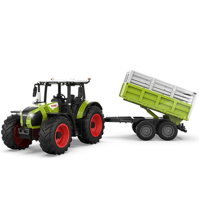 Радиоуправляемый трактор с прицепом Double Eagle CLAAS ARION 660 1/24 2.4G RTR
