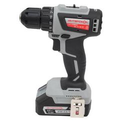 Аккумуляторная дрель-шуруповерт ИНТЕРСКОЛ ДА-10/18В